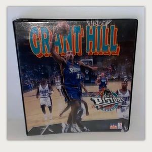 1997 Starline Grant Hill Detroit Pistons Binder